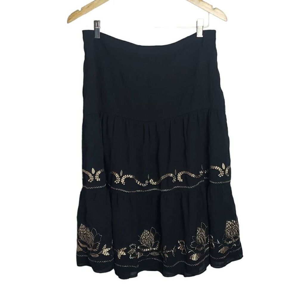 Ann Taylor Black Skirt Size 10